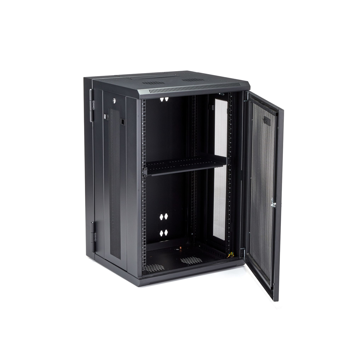 18U Wall Mount Rack Cabinet with Hinge