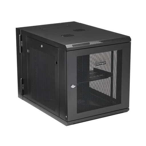 12U Wall Mount Rack Cabinet with Hinge
