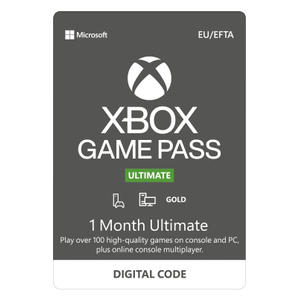 Xbox, Game Pass Ultimate Retail 1M