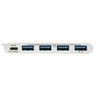 4-PORT USB-C TO USB-A W/ USB-C CHARGING