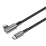 Unite Right Angle USB-C USB-C 3.1 1m Blk
