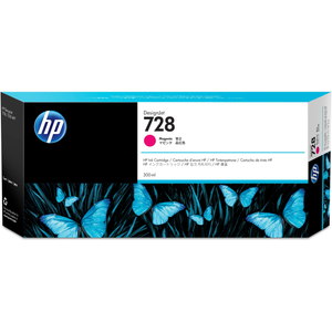 Hewlett Packard, No 728 Magenta Ink 300ml - F9K16A