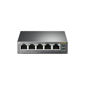 TP-Link, 5-Port GB Desktop Switch with 4-Port PoE