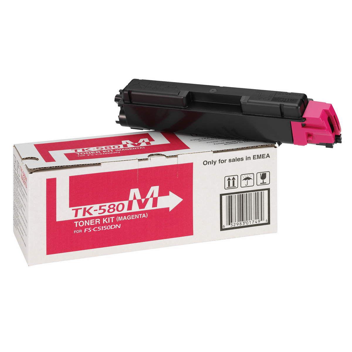 TK580M Magenta Toner