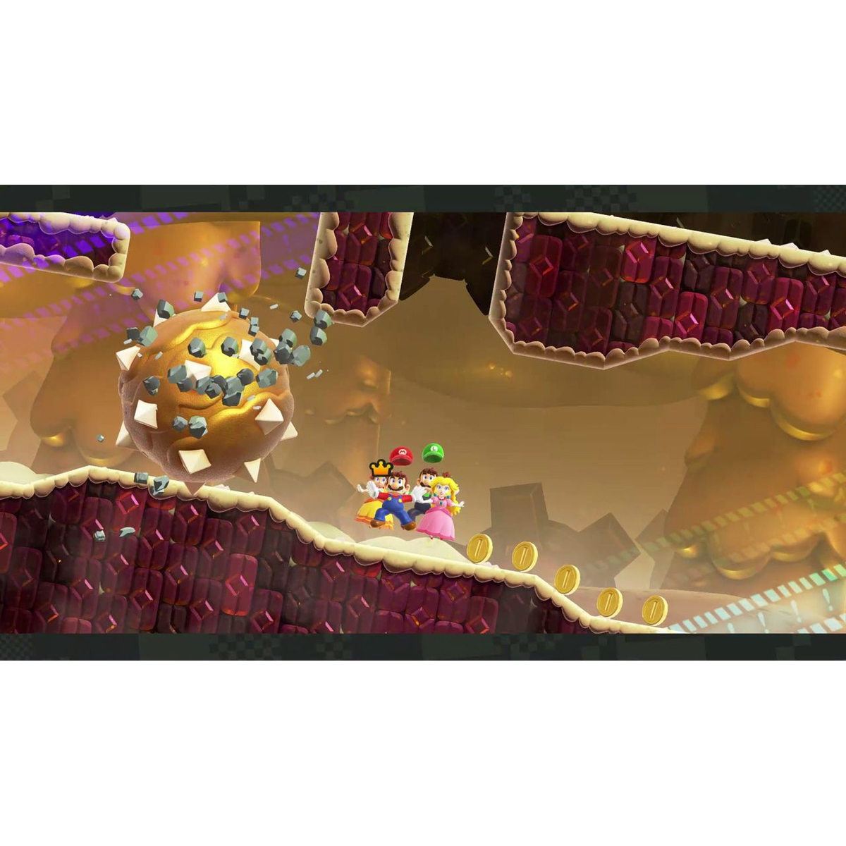 NSW OLED White + Mario Wonder + 12M Sub