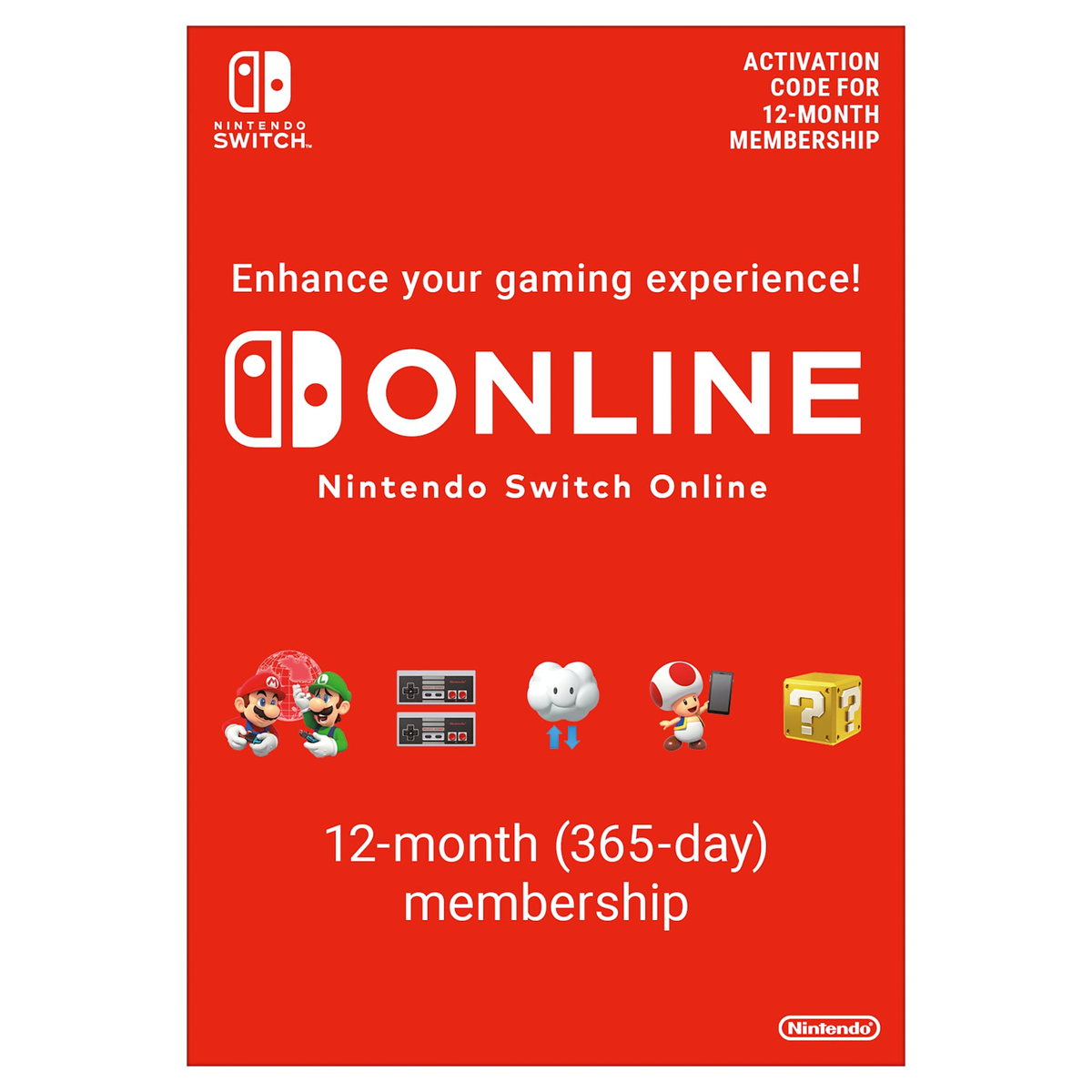 NSW OLED White + Mario Wonder + 12M Sub