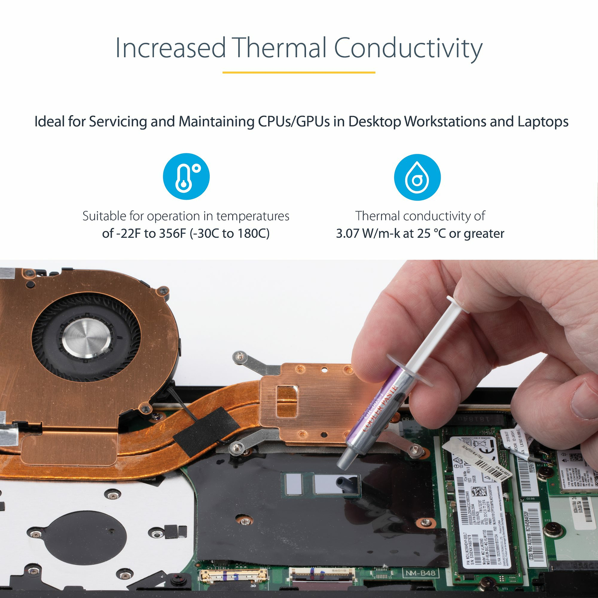 Metal Oxide Thermal CPU Paste Compound