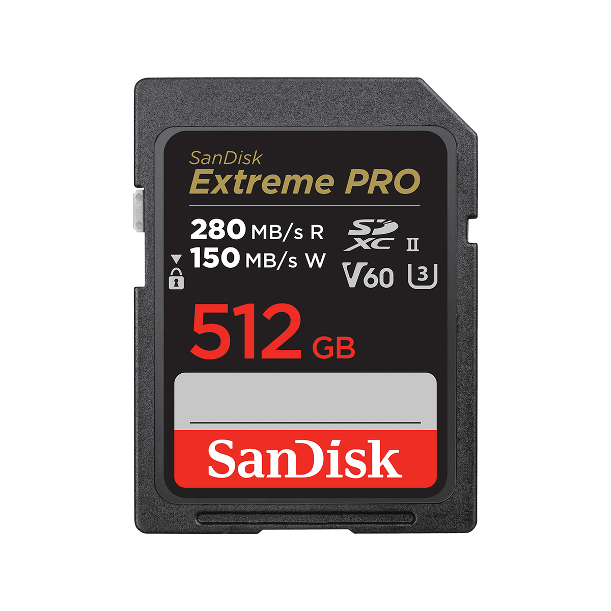 SanDisk Extreme PRO 512GB V60 UHS-II SD