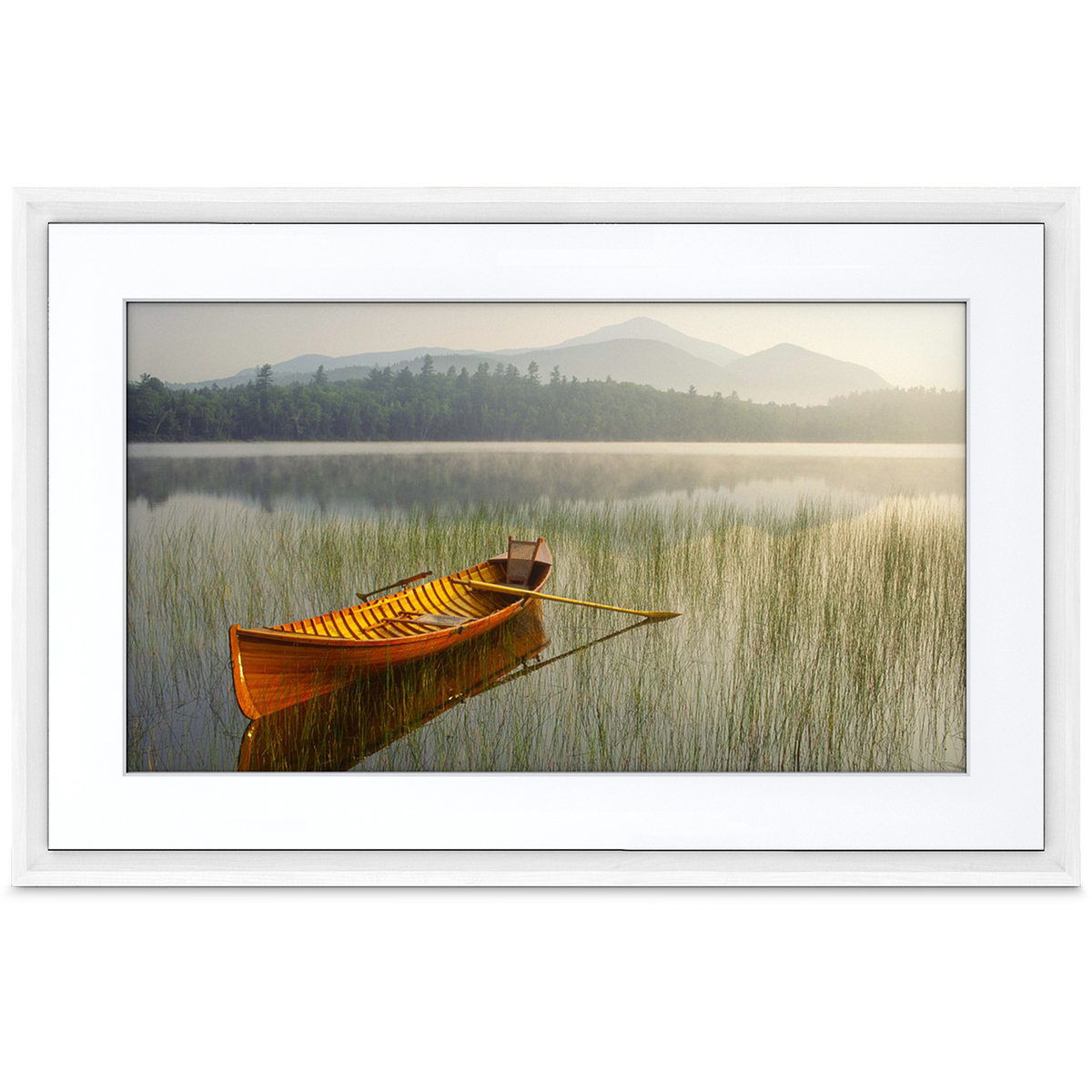 21.5inch (55cm) Canvas White Frame