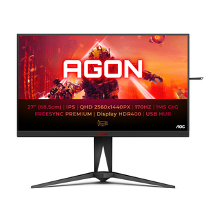 AOC, 27 VA 2560x1440 165Hz HDMI