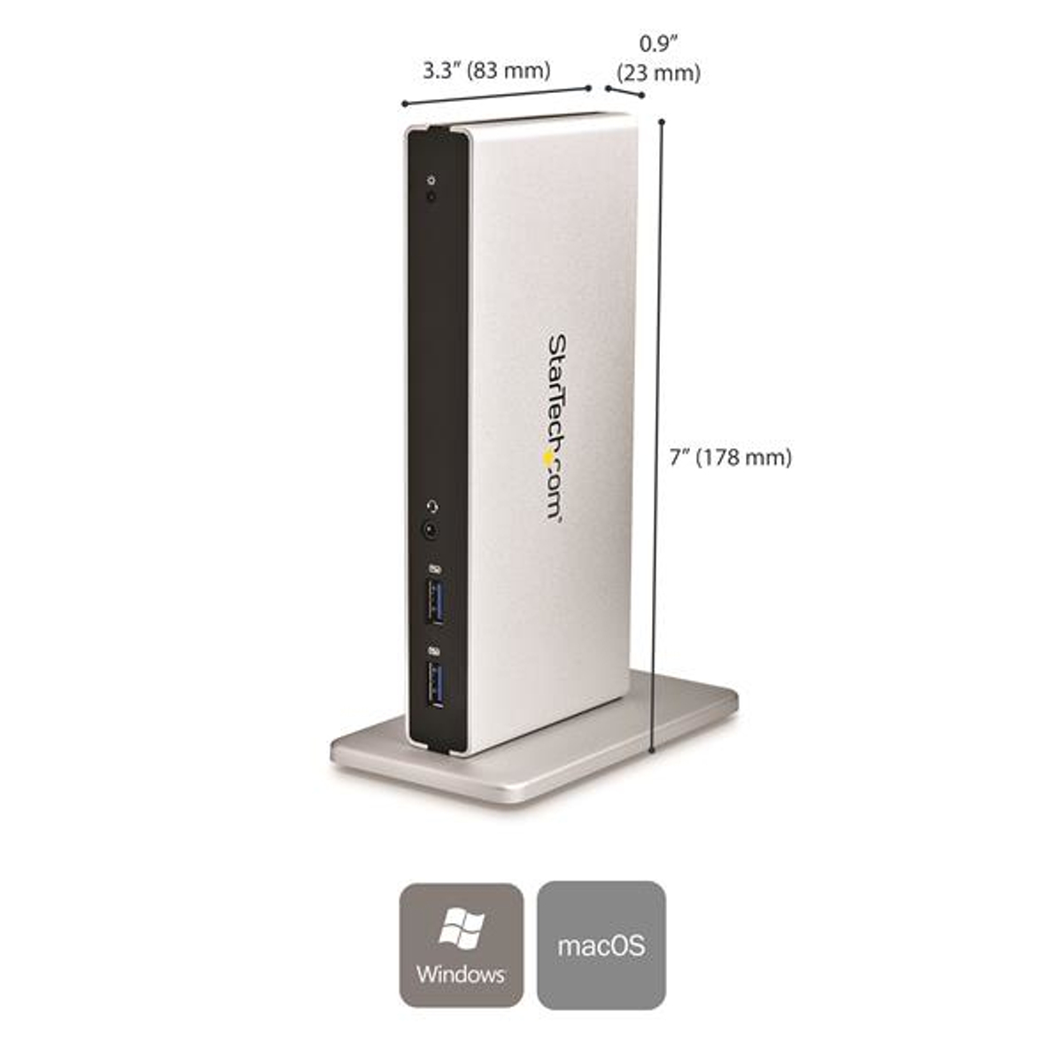 Universal USB 3.0 Laptop Docking Station