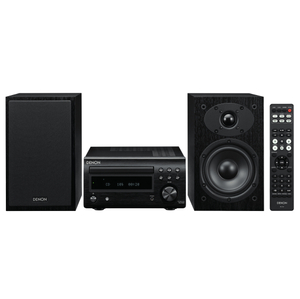 Denon, DM41 Micro System Black