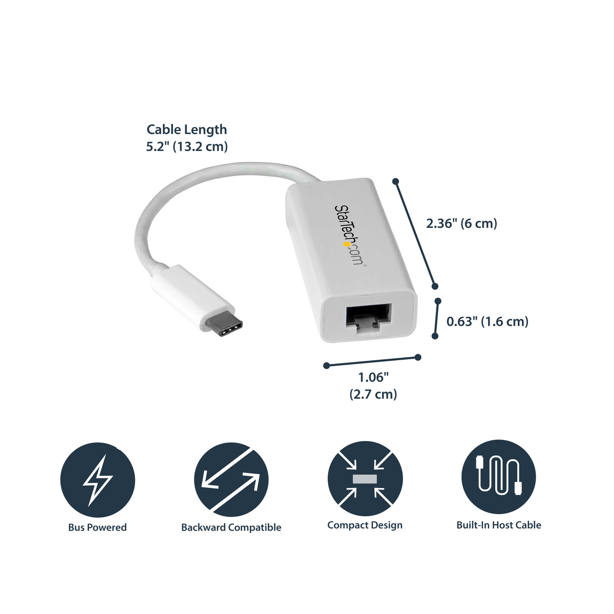 USB-C to Gigabit Network Adapter