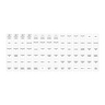 Button Label Sheets for Keypads