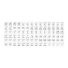 Button Label Sheets for Keypads
