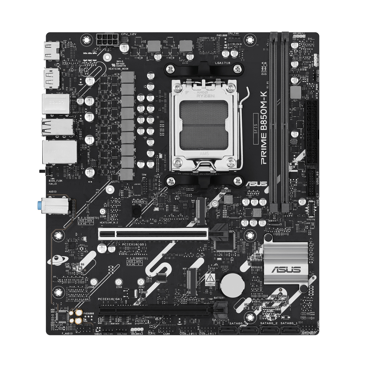 MB AMD AM5 B850M-K PRIME D5 MATX
