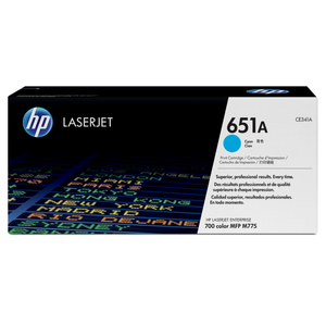 Hewlett Packard, HP 651A Cyan Toner