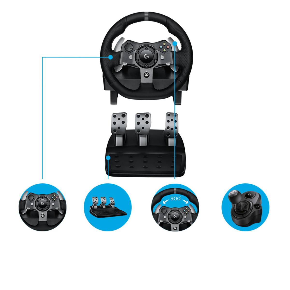 G920 Driving Force Racing Wheel