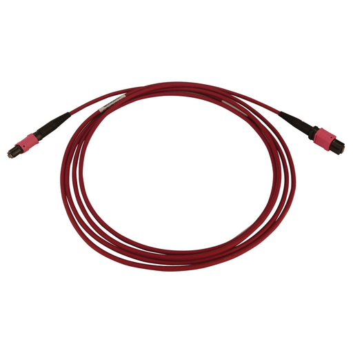100G MM OM4 Fiber Cable F/F Magenta 2M