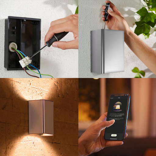 HUE ZB-Resonate Wall Light SS
