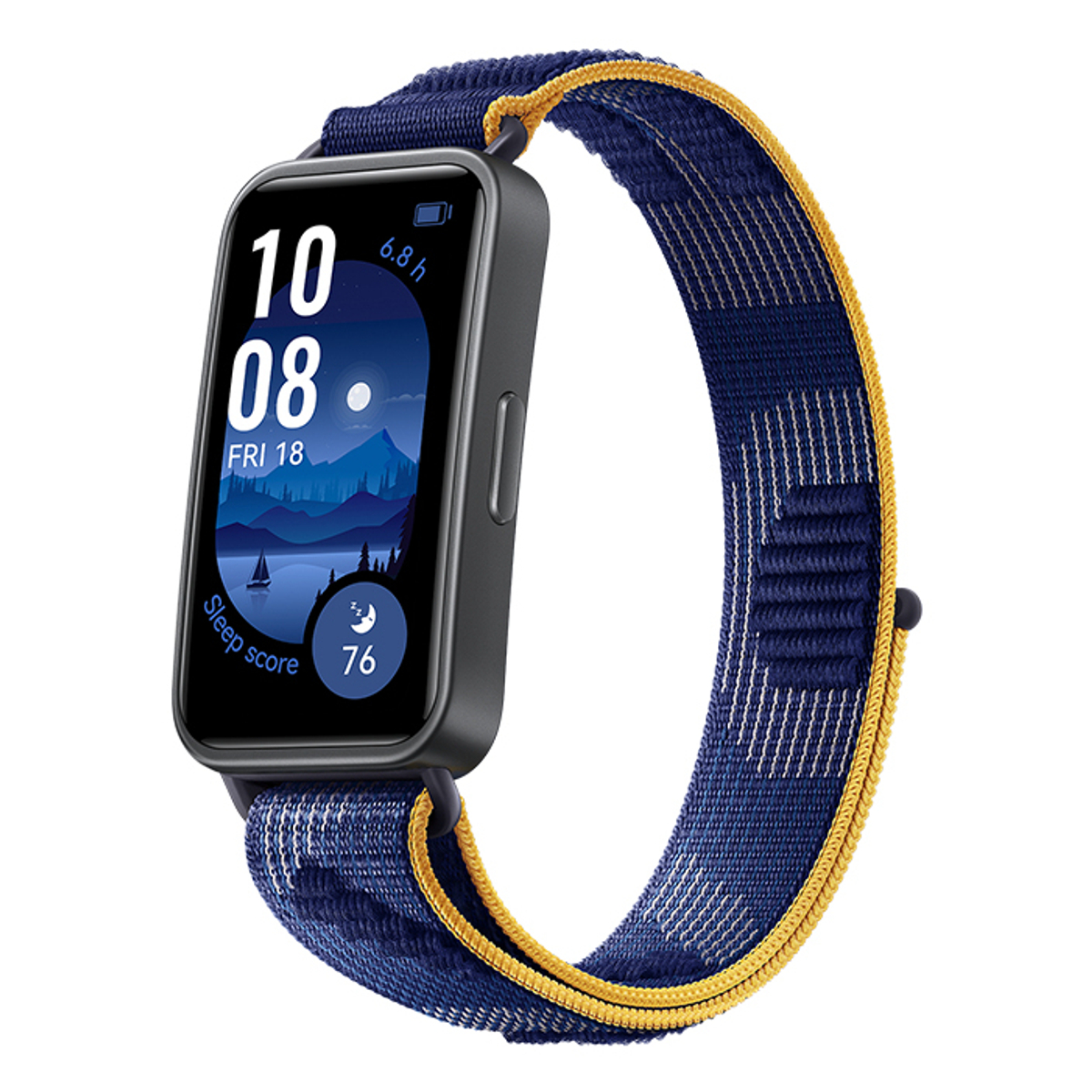 Band 9 - Dark Gray Body+Blue Strap
