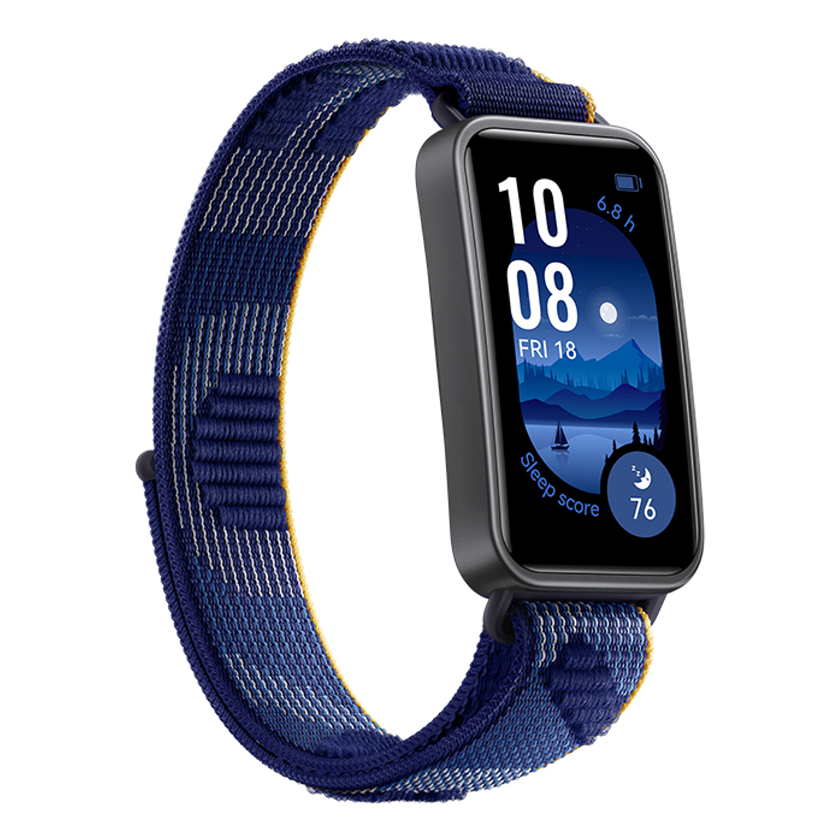 Band 9 - Dark Gray Body+Blue Strap