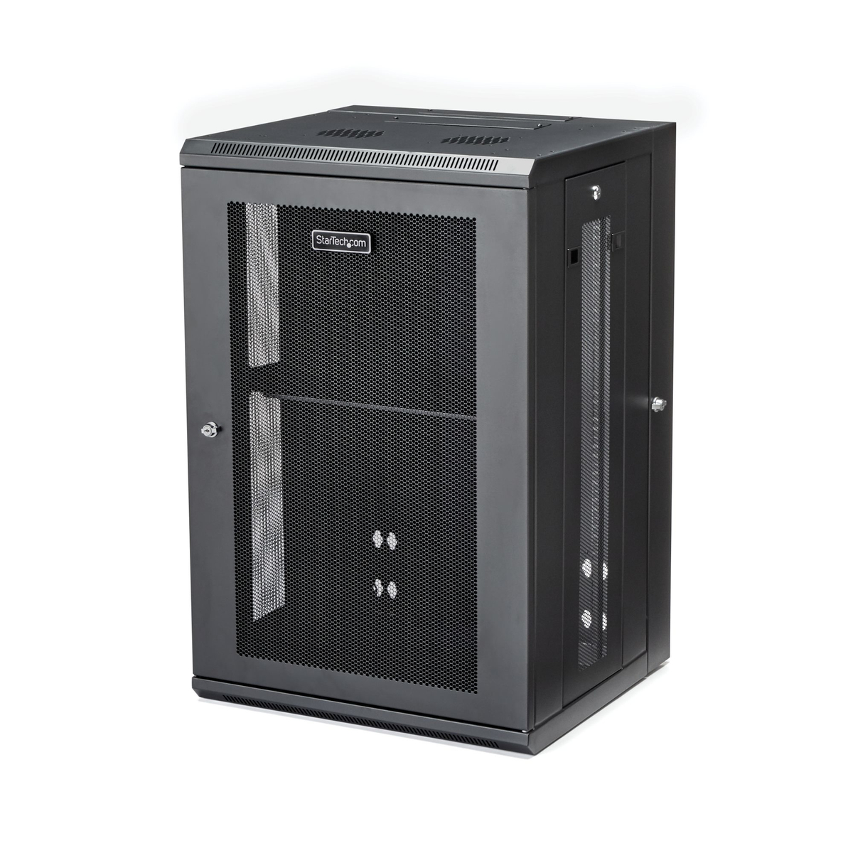 18U Wall Mount Rack Cabinet with Hinge