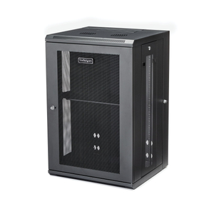 Startech, 18U Wall Mount Rack Cabinet with Hinge