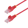 10m Red Slim CAT6 Ethernet Cable