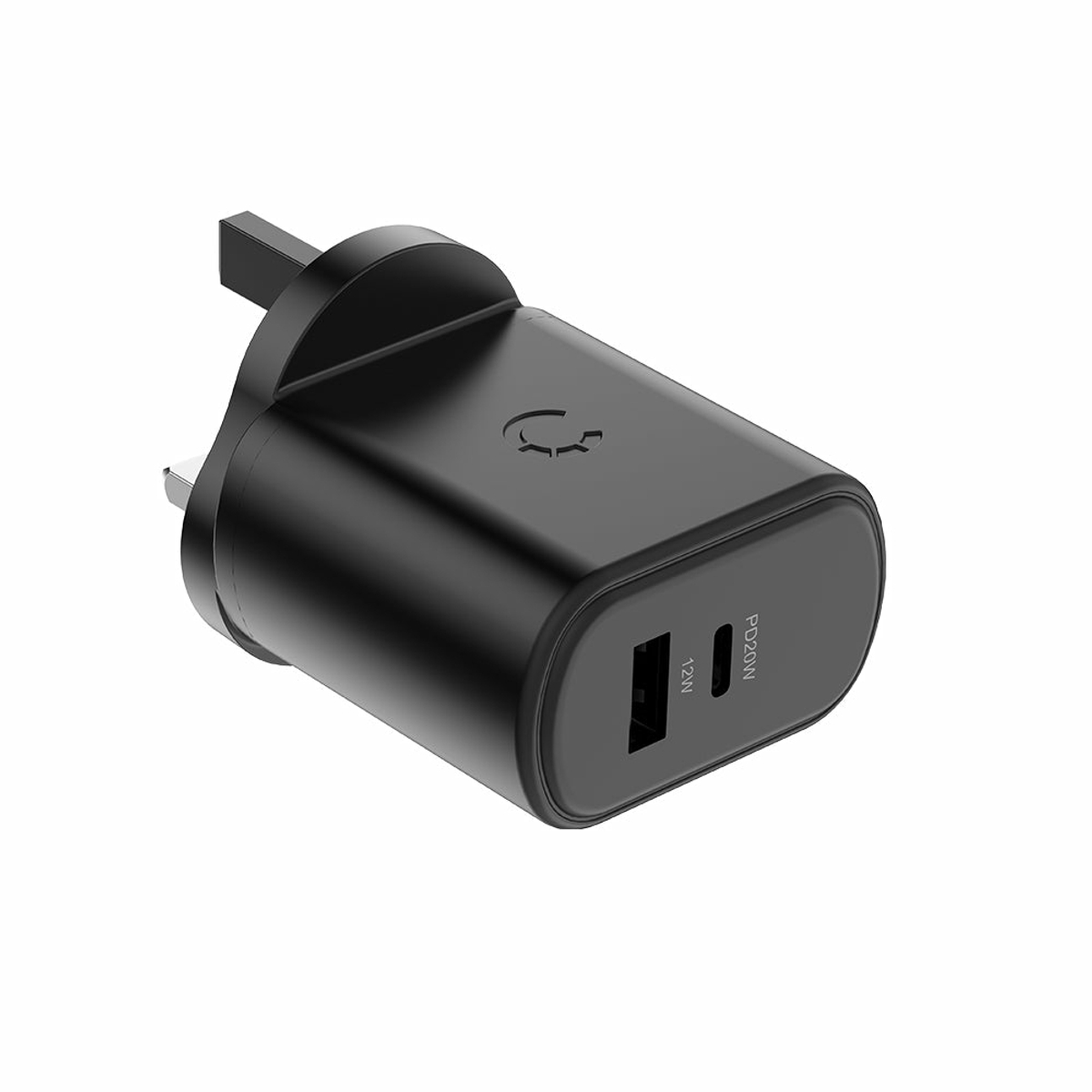 PowerPlus 32W USB-C Wall Charger DualBlk