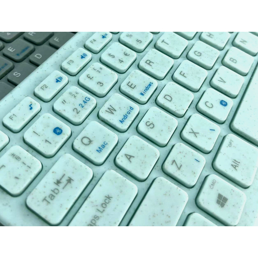 Blue Wheatgrass RF & Bluetooth Keyboard