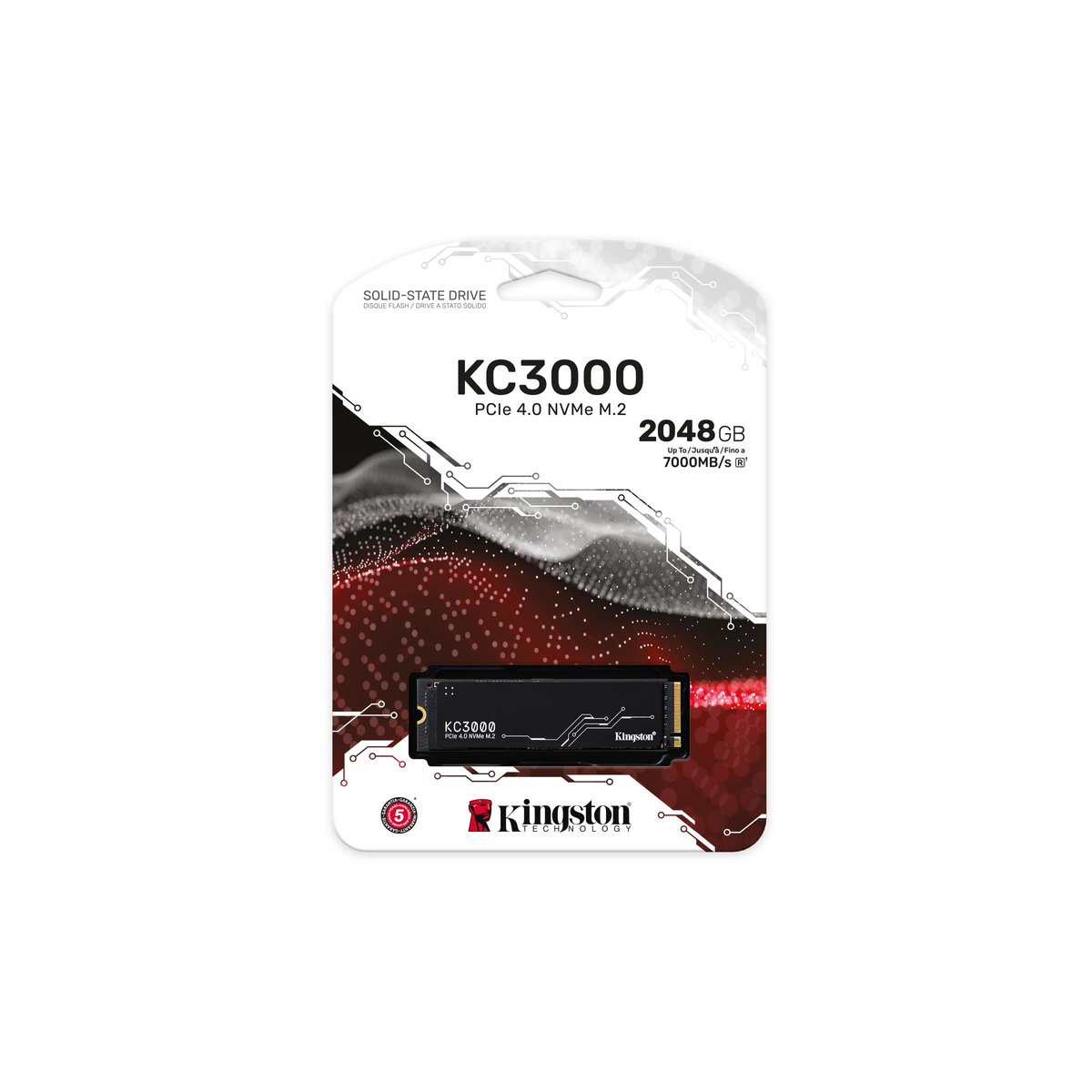 SSD Int 2048G KC3000 PCIe 4.0 M.2