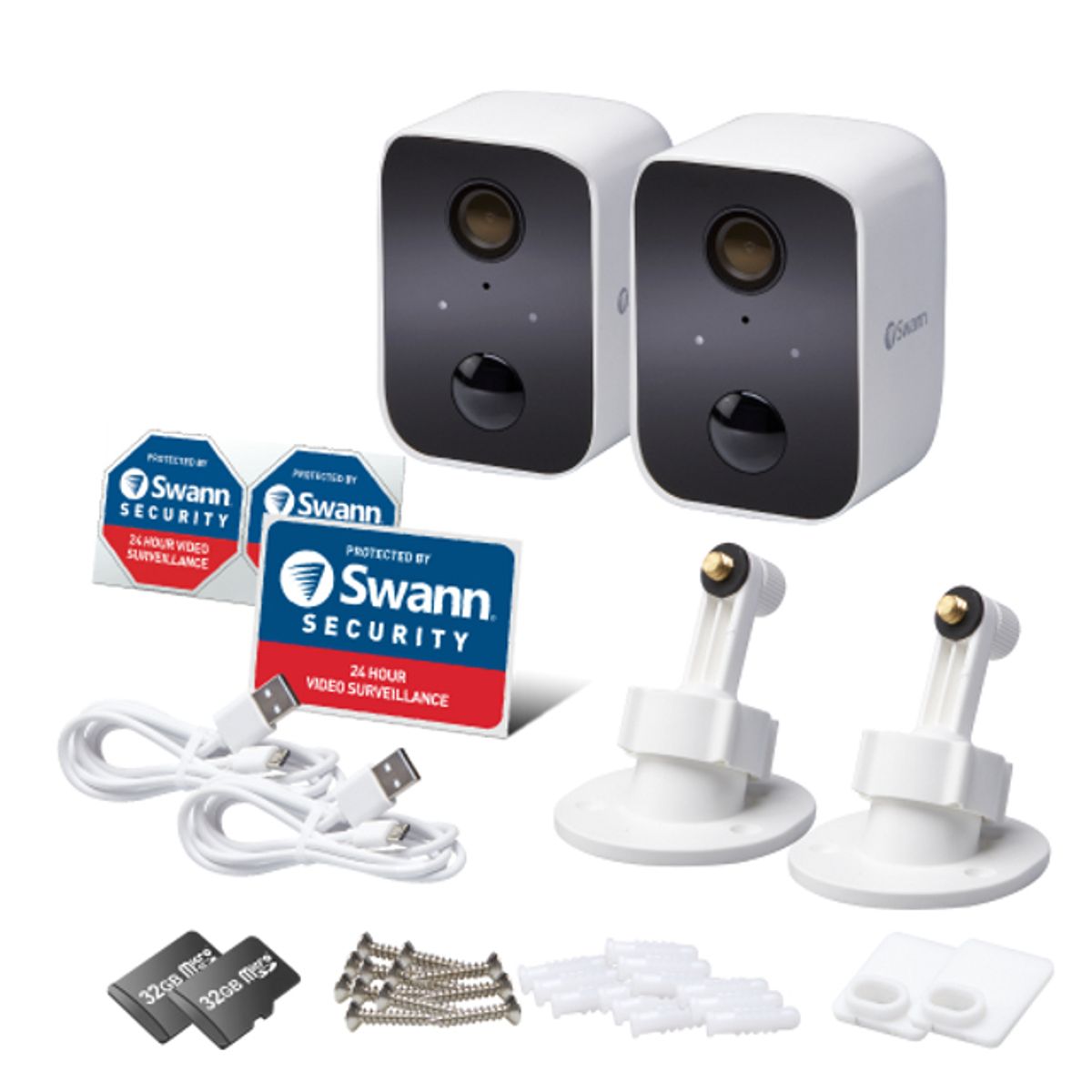 EUK - CoreCam Wireless Sec Cam -2 PK