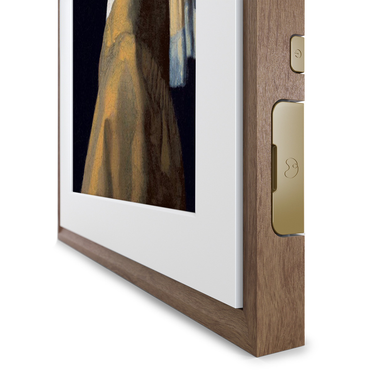 27inch (69cm) Canvas Dark Wood Frame