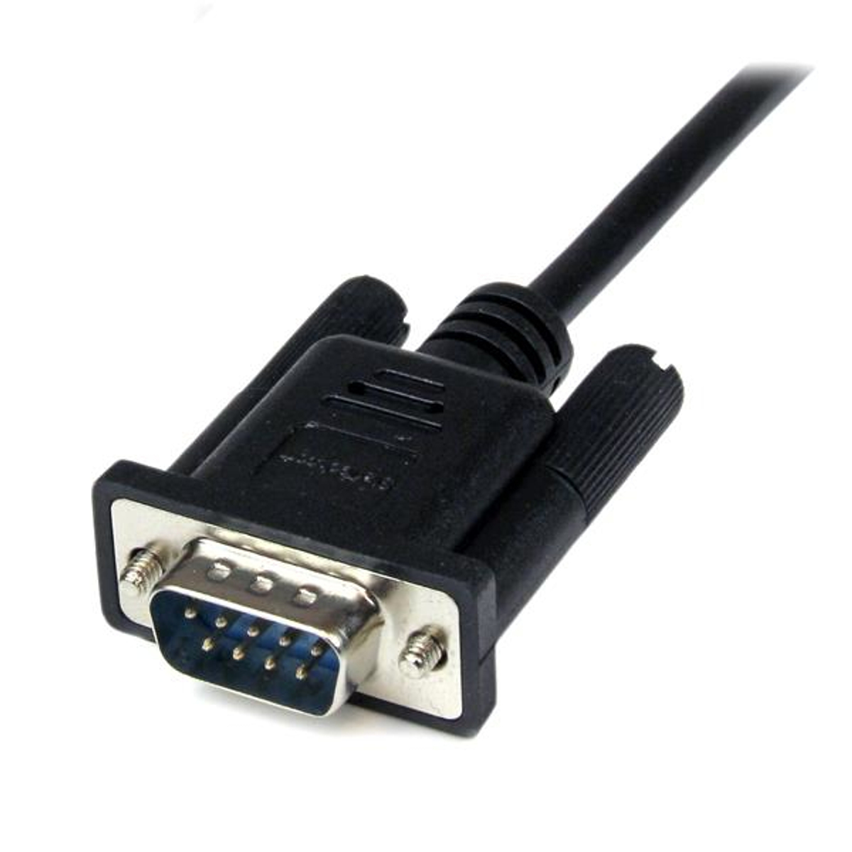 1m DB9 RS232 Serial Null Modem Cable