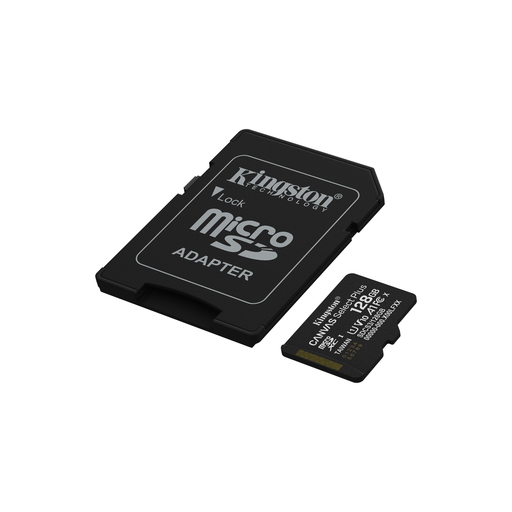 128GB microSDXC 150MBs A1 Card + Adapter
