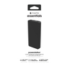 20k Powerbank BLK USB-A dual & C 20W