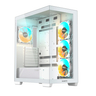 CASE ATX C500PI ST WHITE