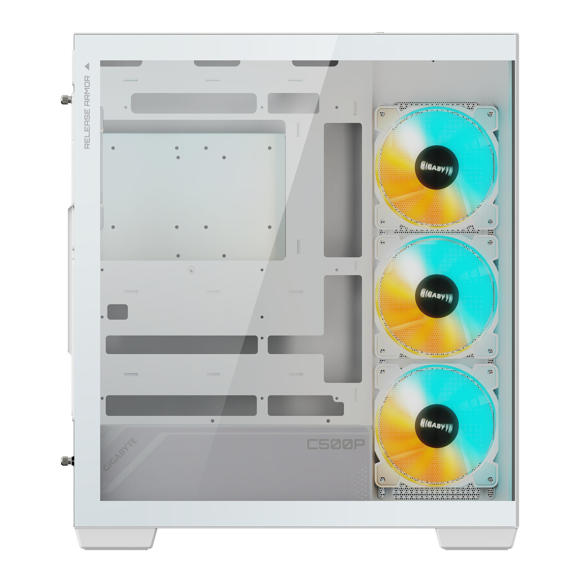 CASE ATX C500PI ST WHITE
