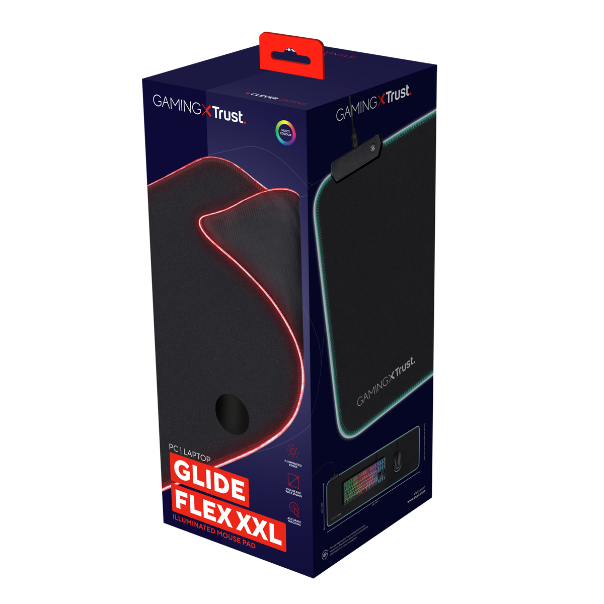 GXT764 Glide-Flex RGB XXL Mousepad