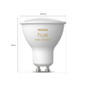 HB - Philips Hue WCA 4.3W GU10 6Pack