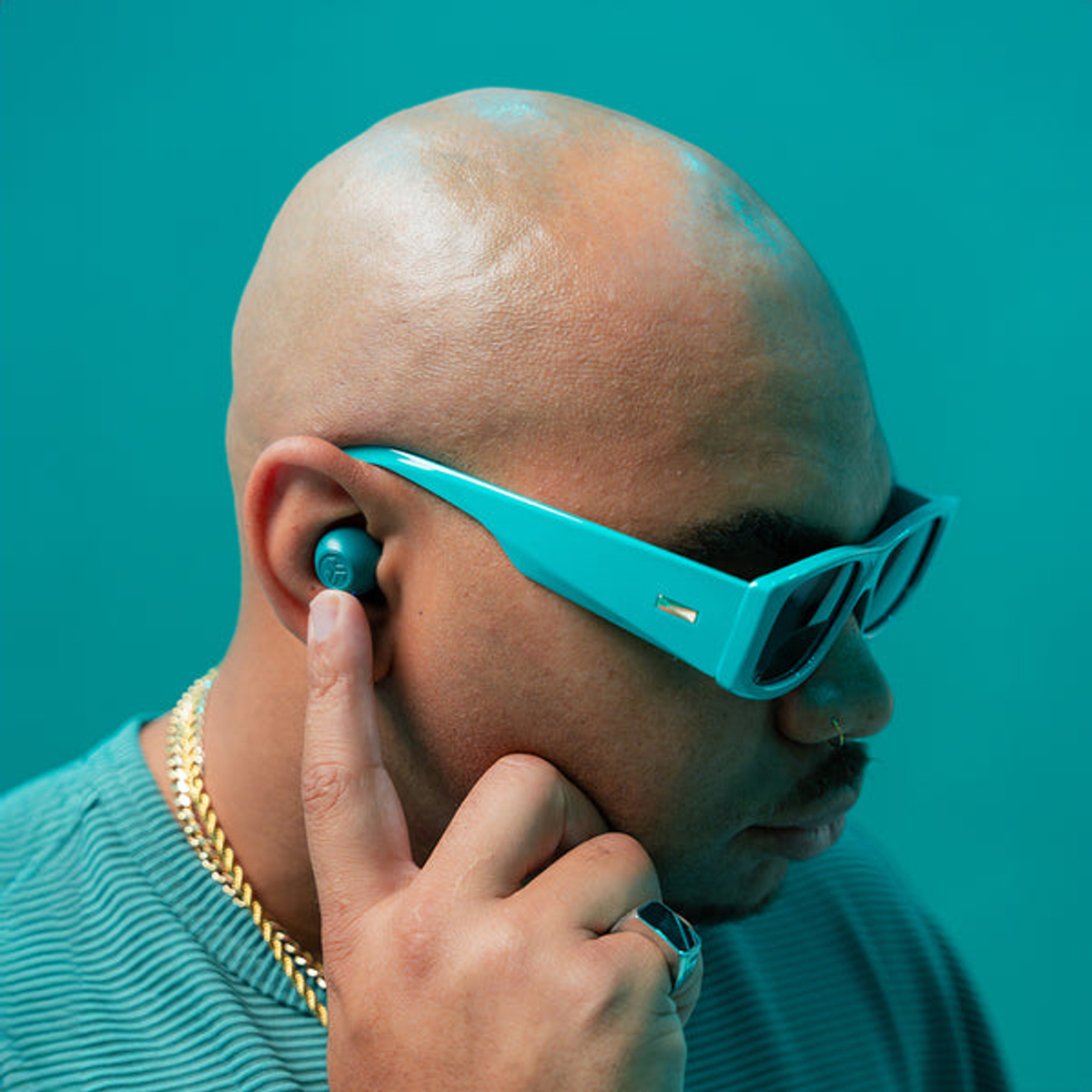 Go Pop ANC True Wireless Earbuds- Teal