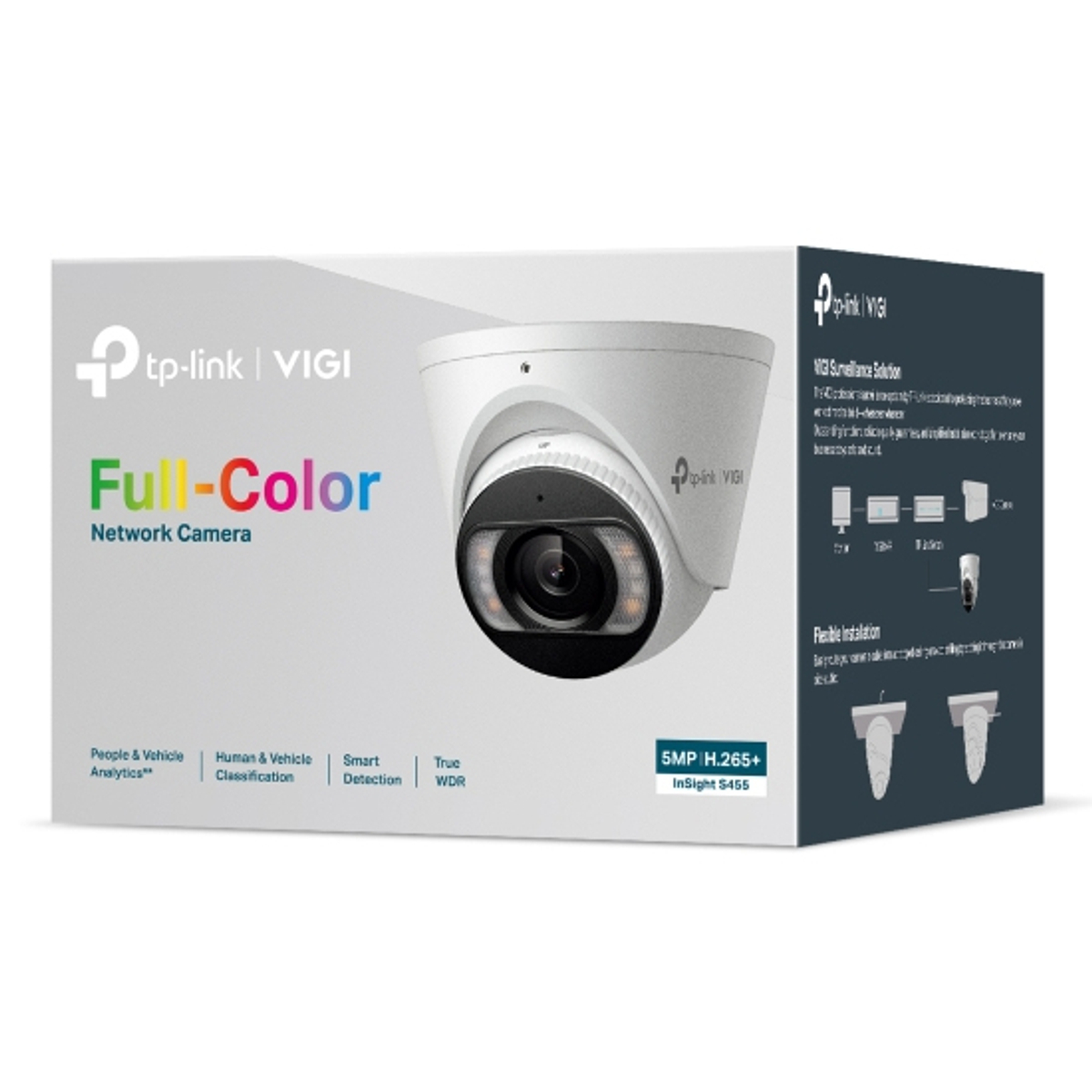 5MP Full-Color Turret Network Camera