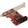 SATA PCIe Card 4 Ports 6Gbps Non-RAID