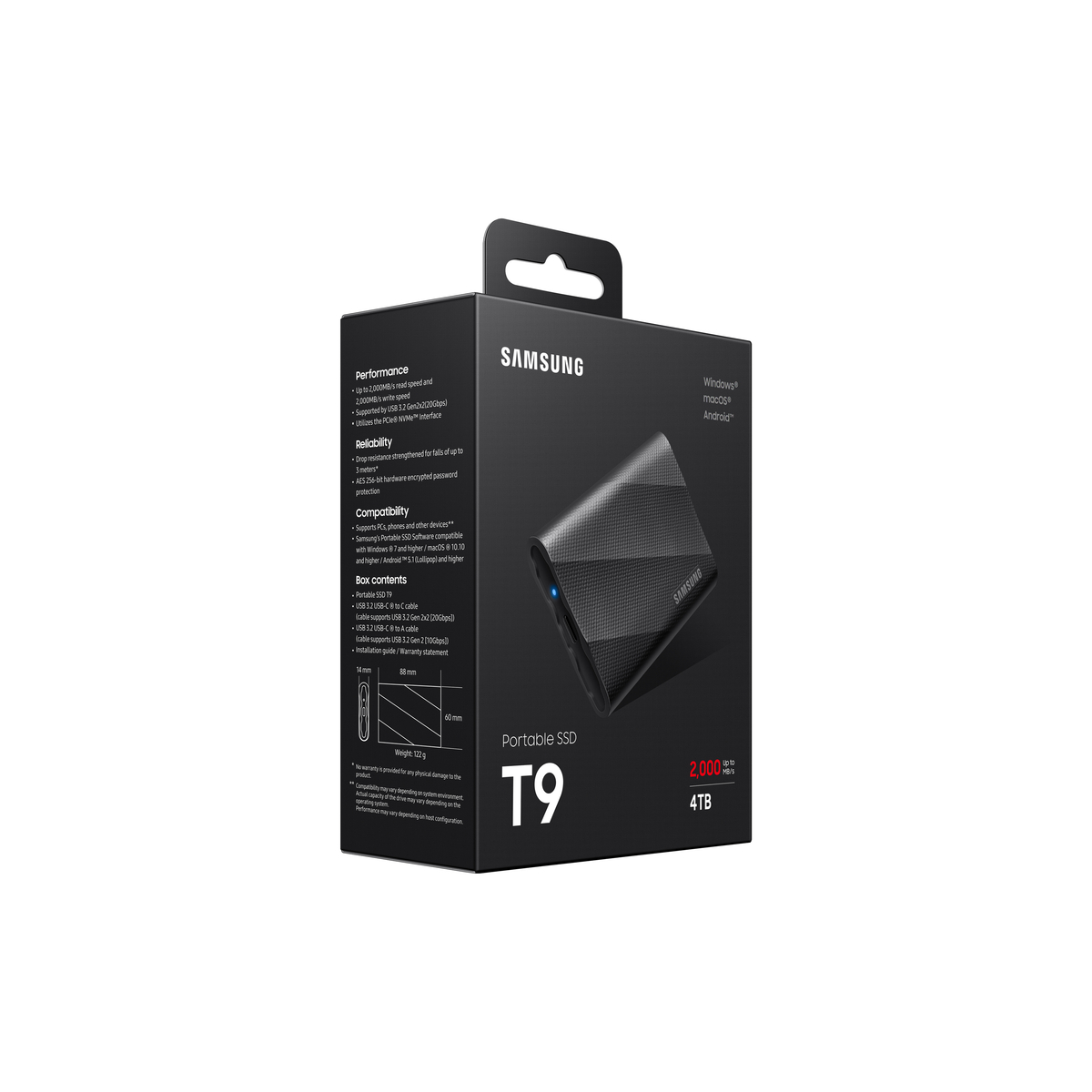 SSD Ext 4TB T9 USB-C