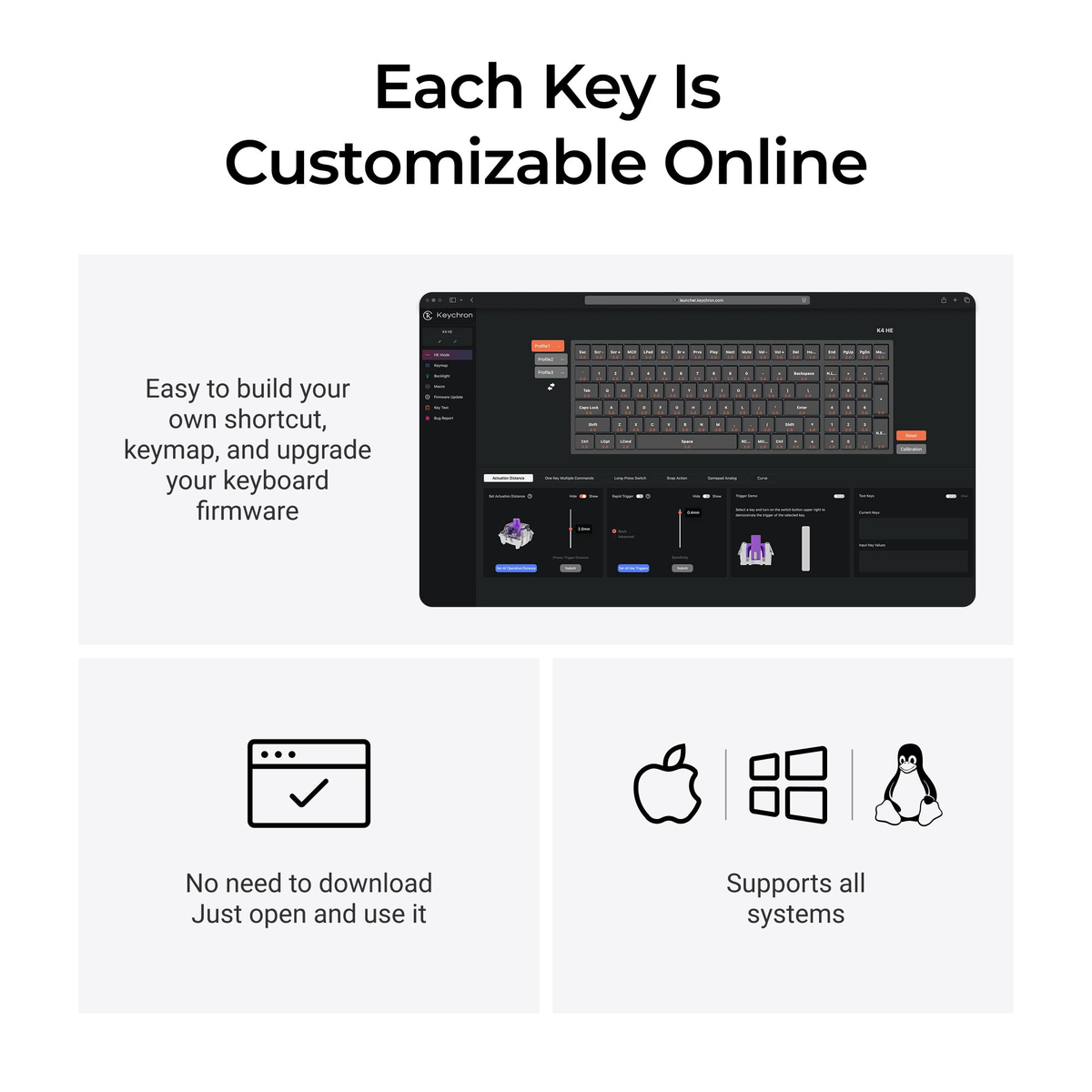 K4H-F1-UK 75% Keyboard