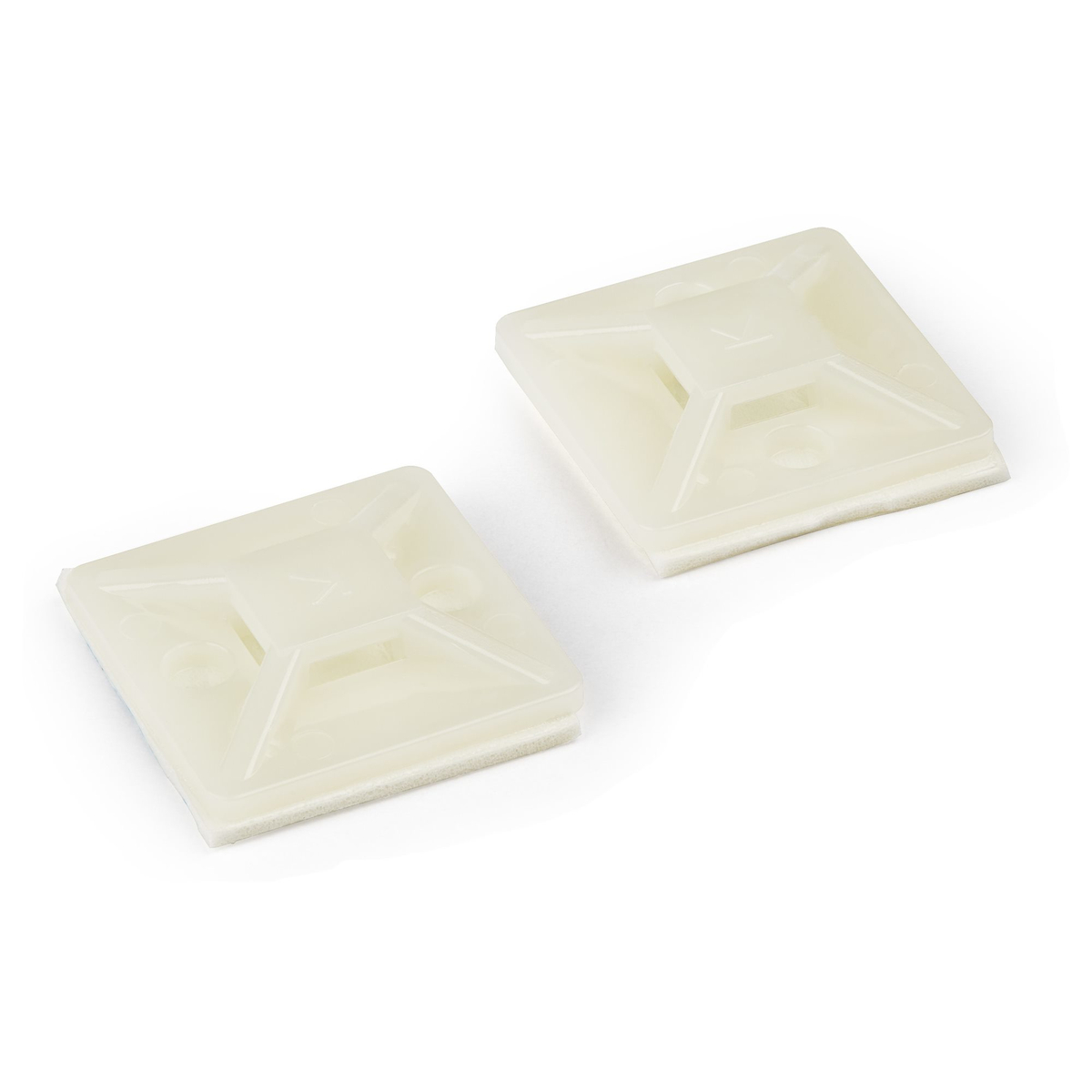 100 Cable Tie Mounts - Adhesive Tape