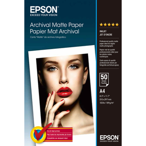 Epson, A4 Archival Matte Paper - Pigment