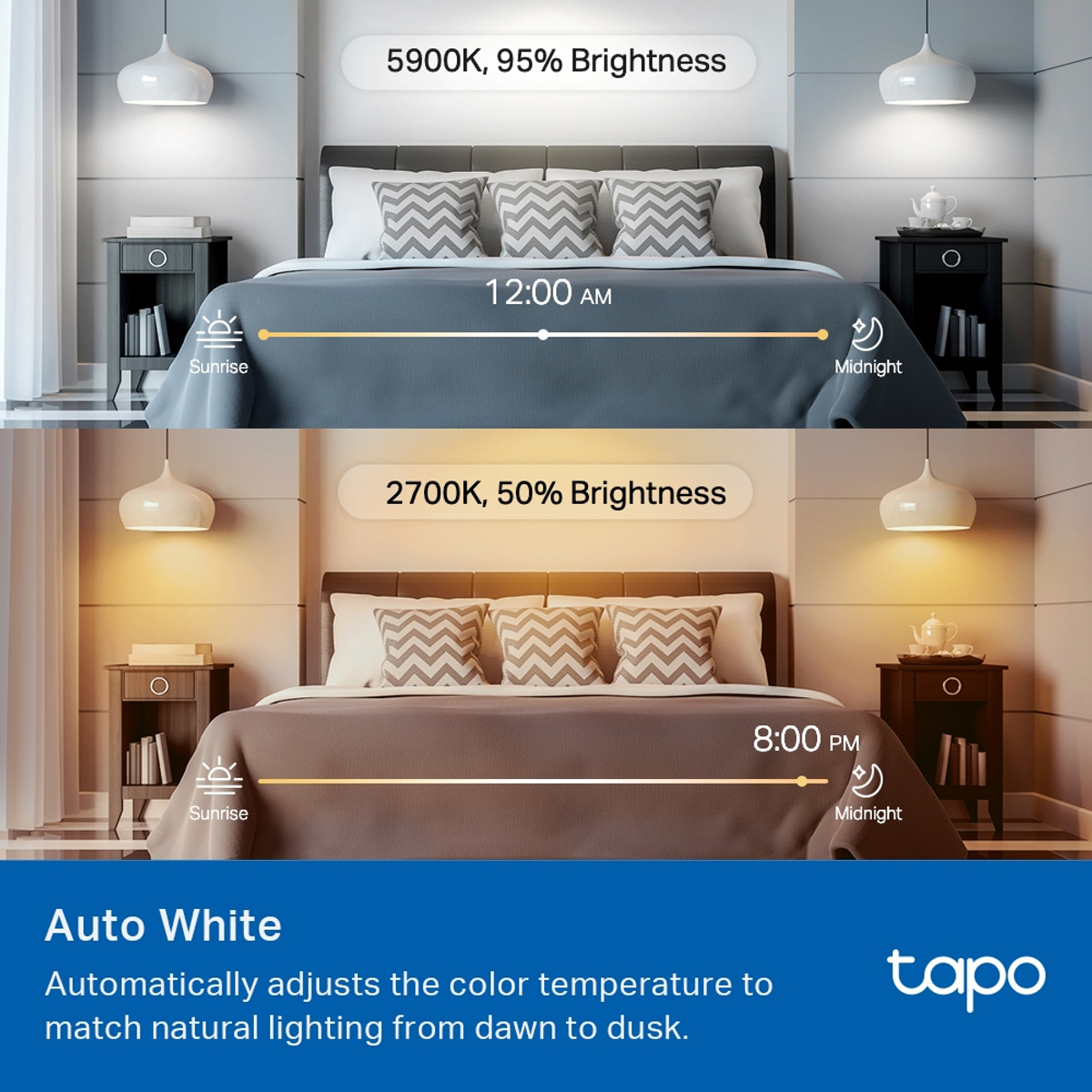 Tapo Smart Wi-Fi Light Bulb Multicolor