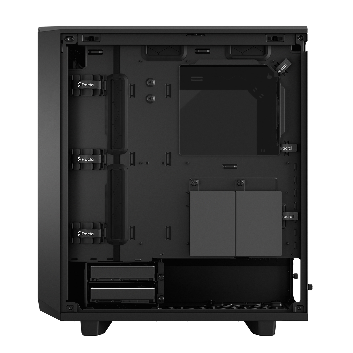 CASE  Meshify 2 Comp Blk TG Dark